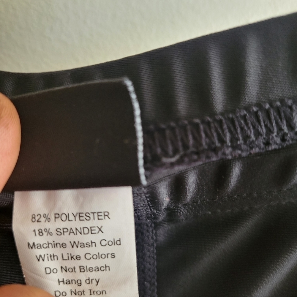 Canadian Padded Bike Shorts Stretchy Black M Medium - Picture 10 of 10